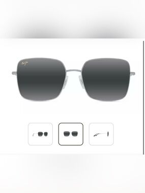 Maui Jim Lipine Polarized Sunglasses in case